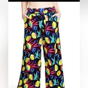 Tabitha Brown X Target Women’s Lemon Print Wide-Leg Pants